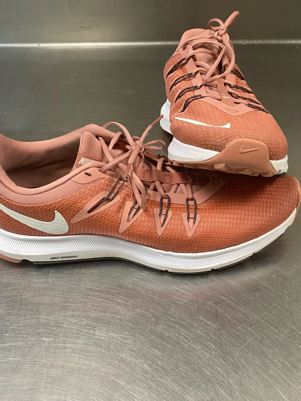 Nike Women’s Running Shoes - Rose Clay with White Swoosh